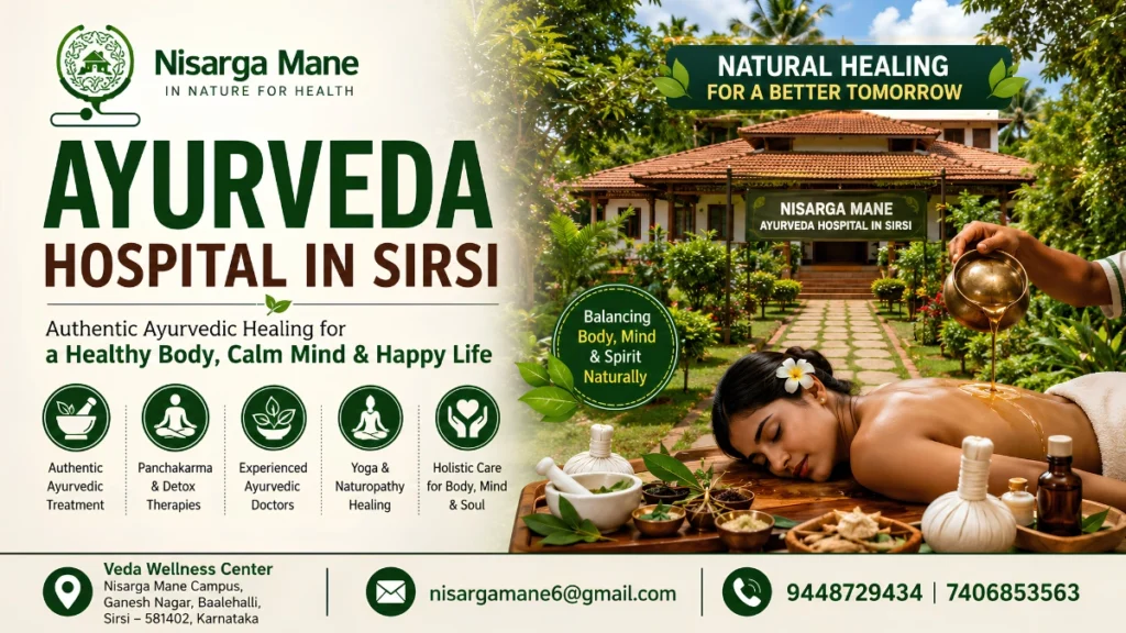 Ayurveda Hospital in Sirsi