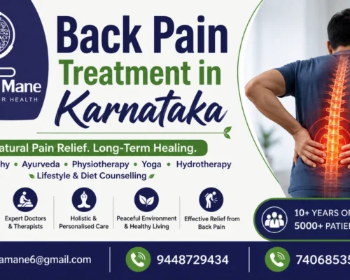 Back Pain Treatment in Karnataka | Natural Pain Relief at Nisarga Mane Sirsi