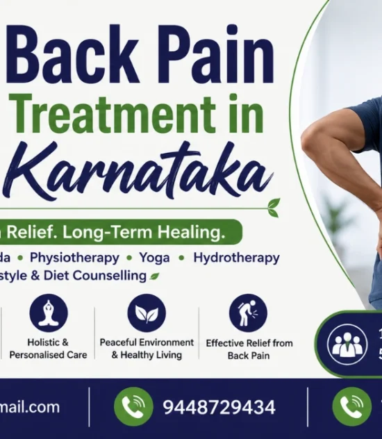 Back Pain Treatment in Karnataka | Natural Pain Relief at Nisarga Mane Sirsi
