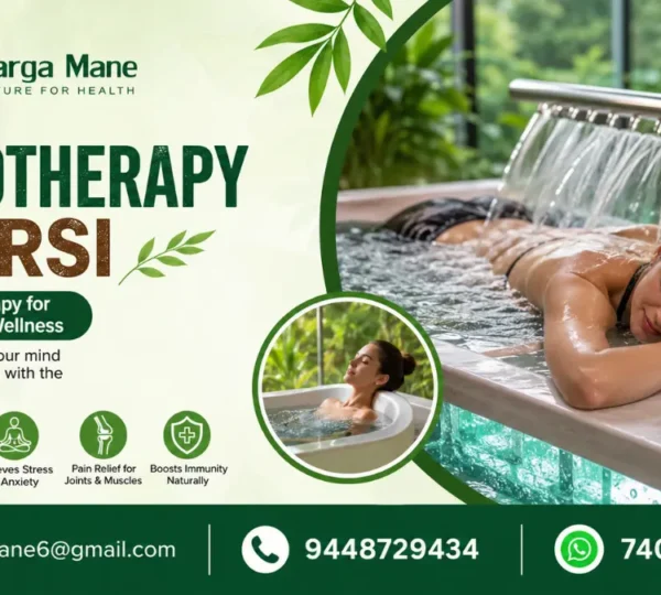 Hydrotherapy in Sirsi | Natural Water Therapy at Nisarga Mane