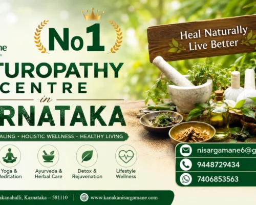 No 1 Naturopathy Centre in Karnataka | Nisarga Mane Sirsi