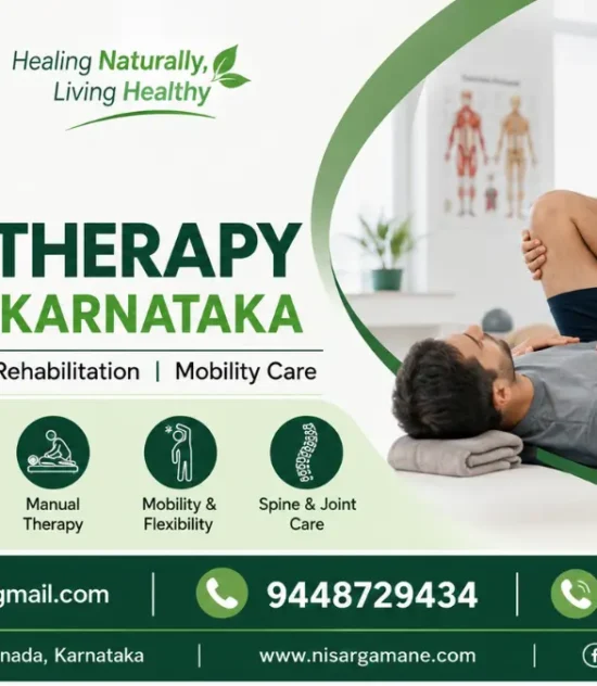 Physiotherapy Centre in Karnataka | Nisarga Mane