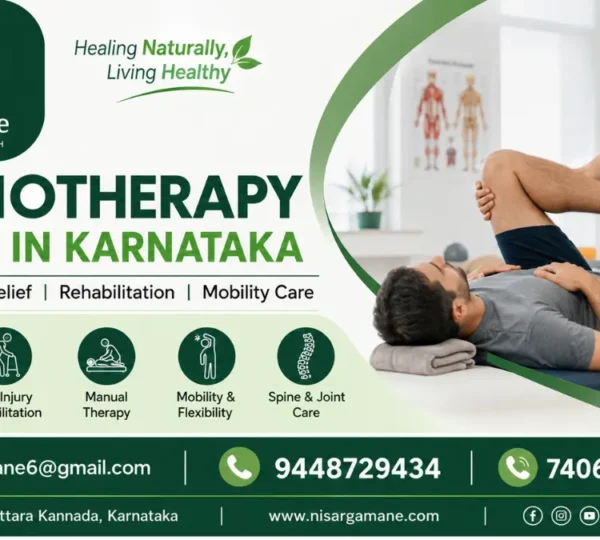 Physiotherapy Centre in Karnataka | Nisarga Mane