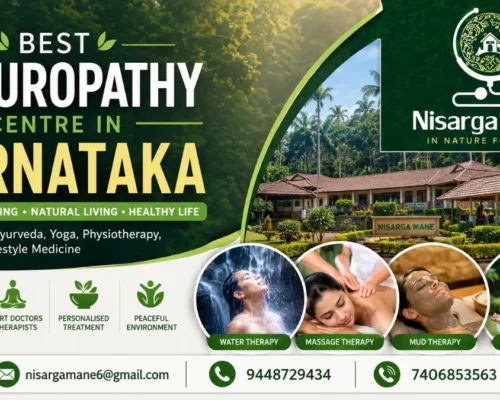 Best Naturopathy Centre in Karnataka | Nisarga Mane Sirsi