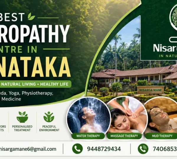 Best Naturopathy Centre in Karnataka | Nisarga Mane Sirsi