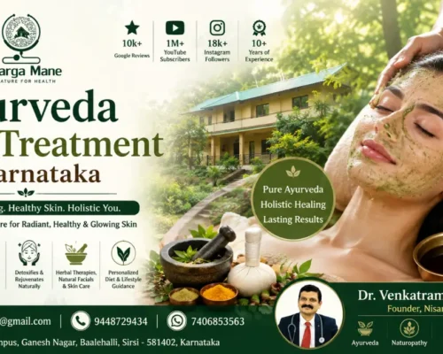 Ayurveda Skin Treatment in Karnataka | Nisarga Mane