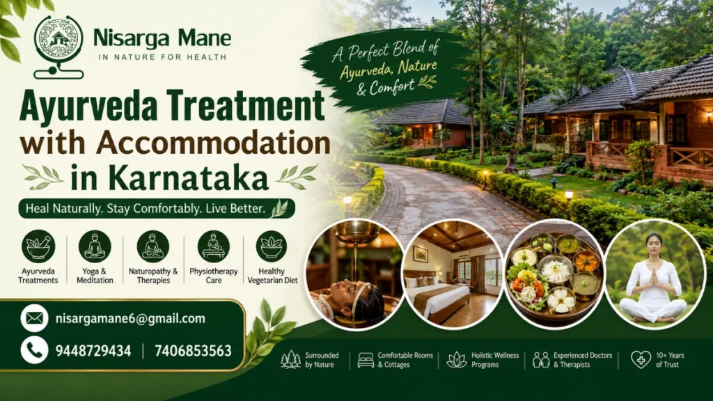 Ayurveda Treatment with Accommodation in Karnataka
