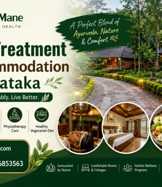Ayurveda Treatment with Accommodation in Karnataka | Nisarga Mane