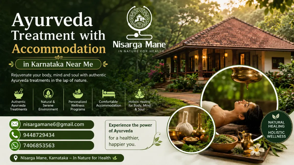 Ayurveda Treatment with Accommodation in Karnataka Near Me