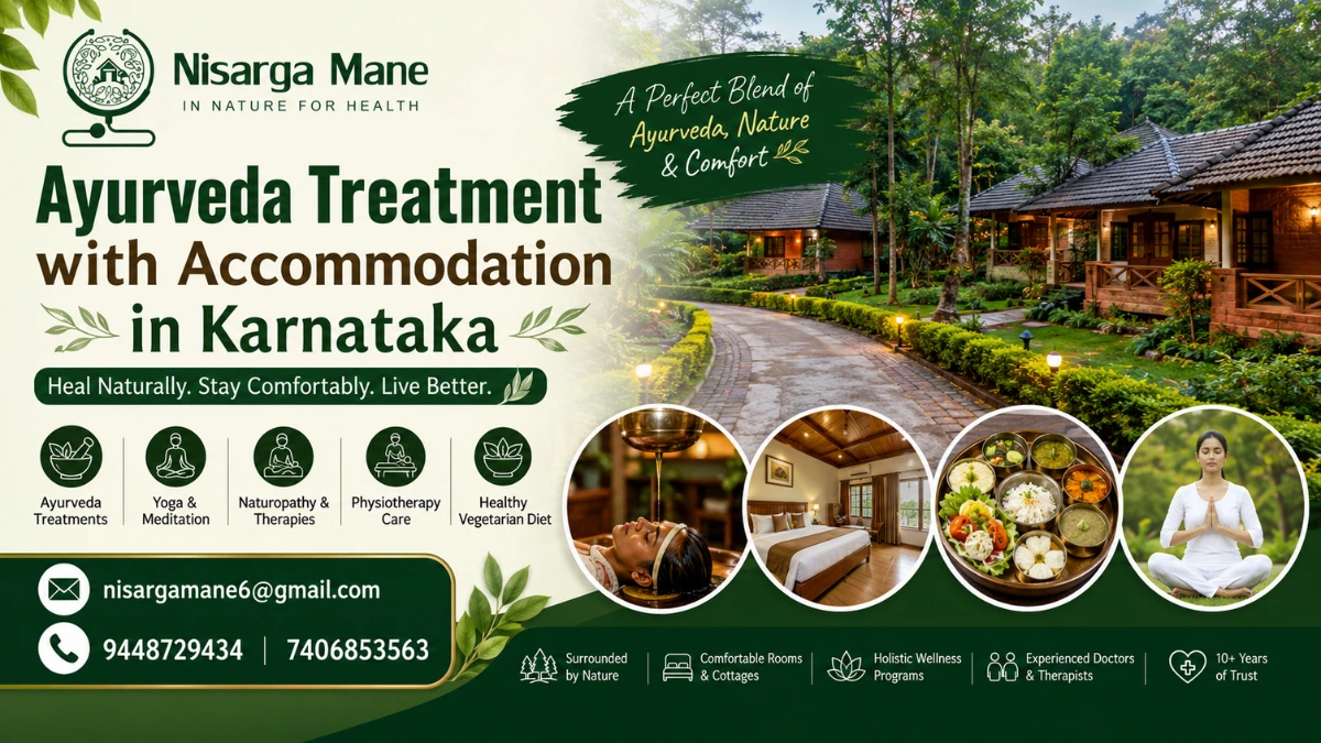 Ayurveda Treatment with Accommodation in Karnataka