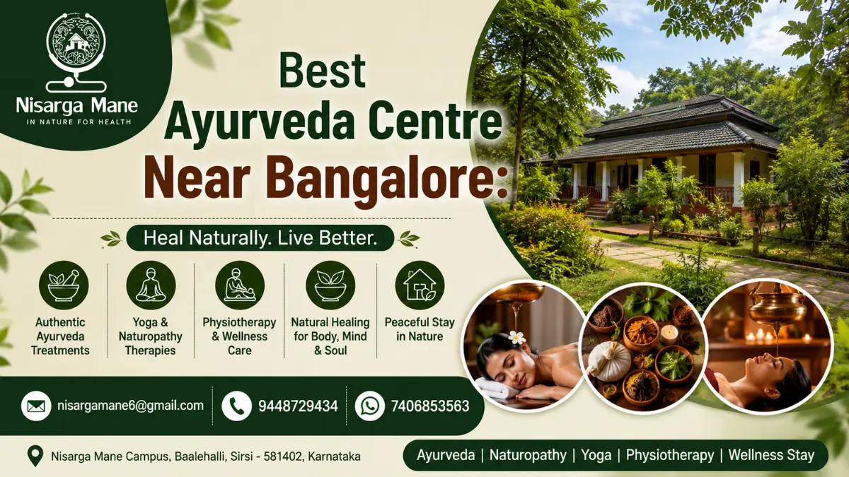 Best Ayurveda Centre Near Bangalore