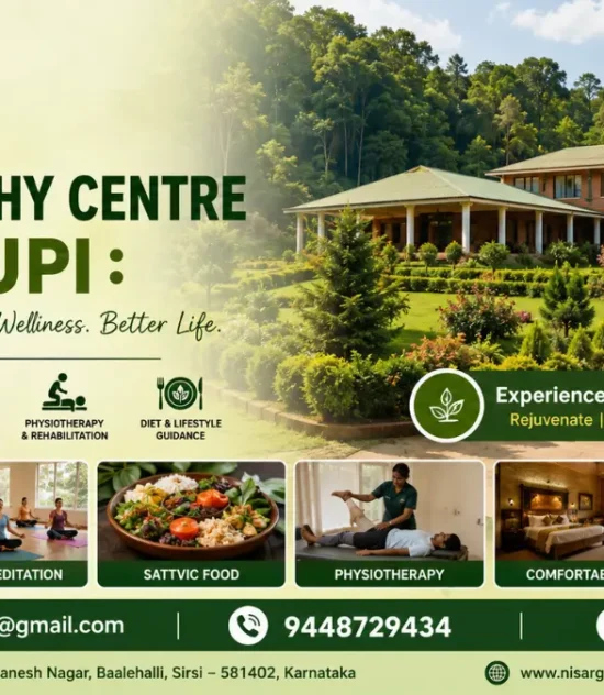 Naturopathy Centre Near Udupi | Nisarga Mane, Sirsi