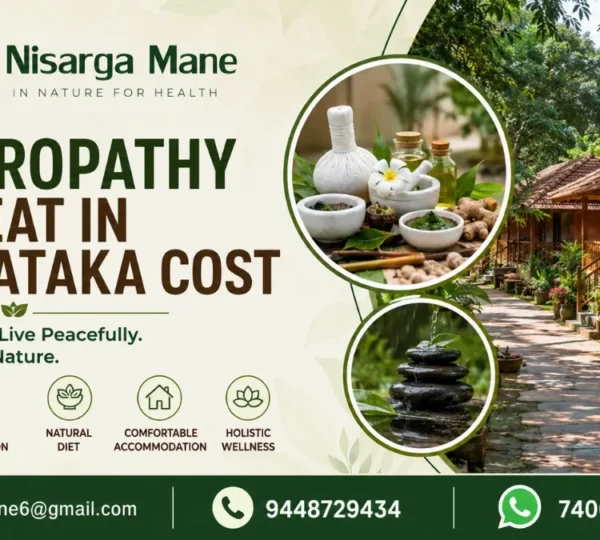 Naturopathy Retreat in Karnataka Cost | Nisarga Mane