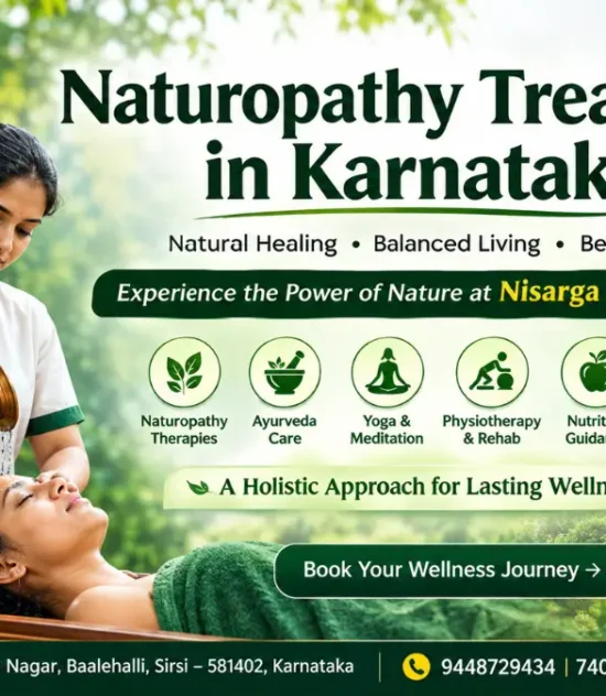 Naturopathy Treatment Center in Karnataka | Nisarga Mane