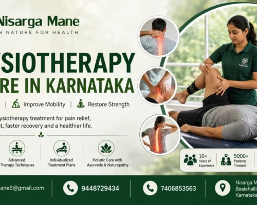 Physiotherapy treatment Centre in Karnataka | Nisarga Mane