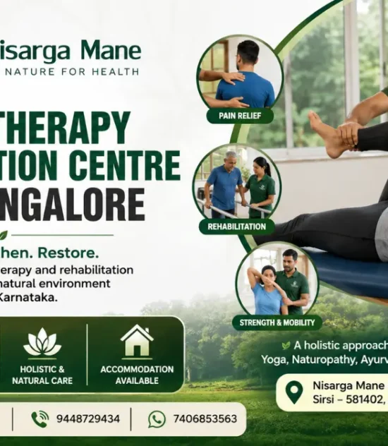 Physiotherapy Rehabilitation Centre Near Bangalore | Nisarga Mane