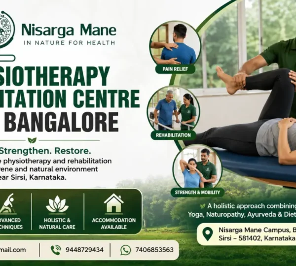Physiotherapy Rehabilitation Centre Near Bangalore | Nisarga Mane