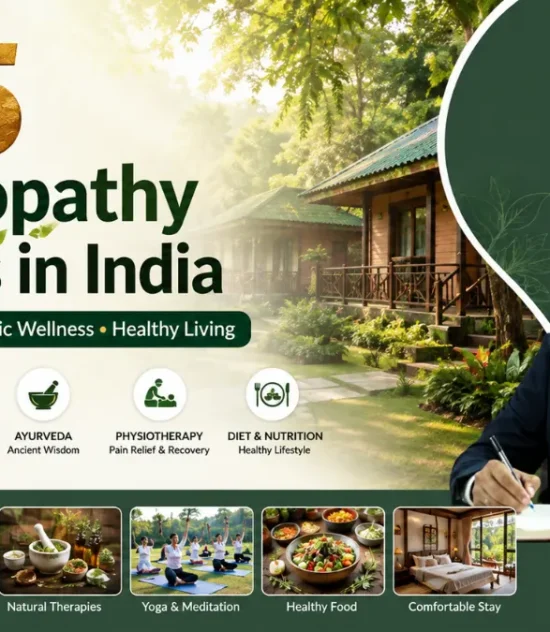 Top 5 Naturopathy Centres in India: A Guide to Natural Wellness